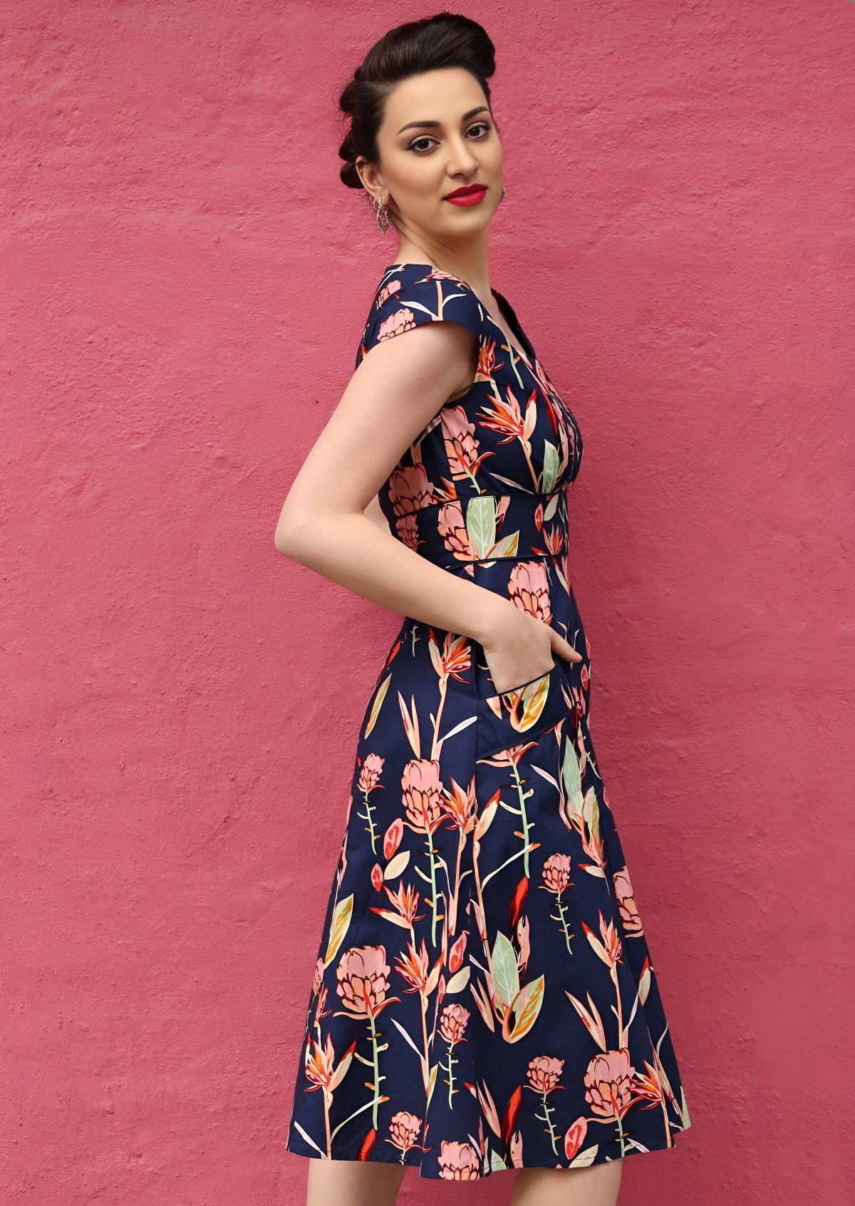 Scarlett Dress Bird of Paradise