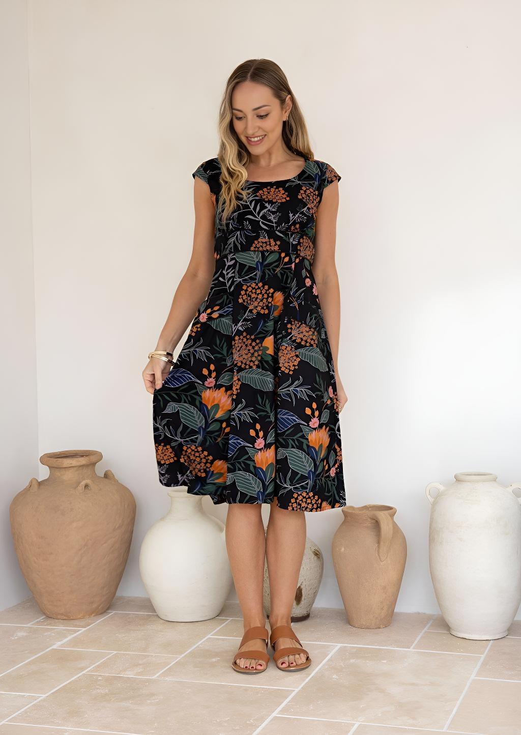 Scarlett Dress Queen Protea