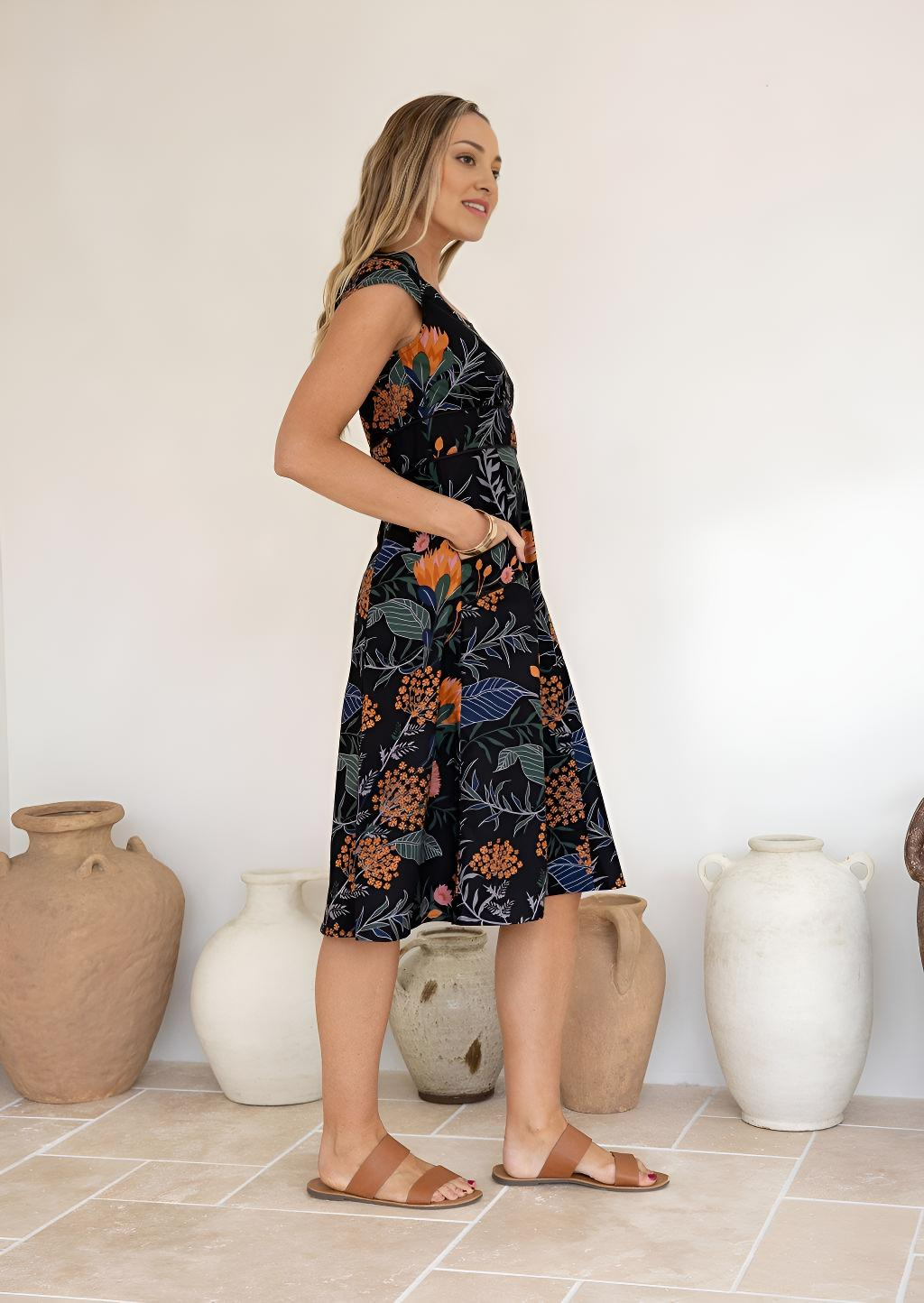 Scarlett Dress Queen Protea