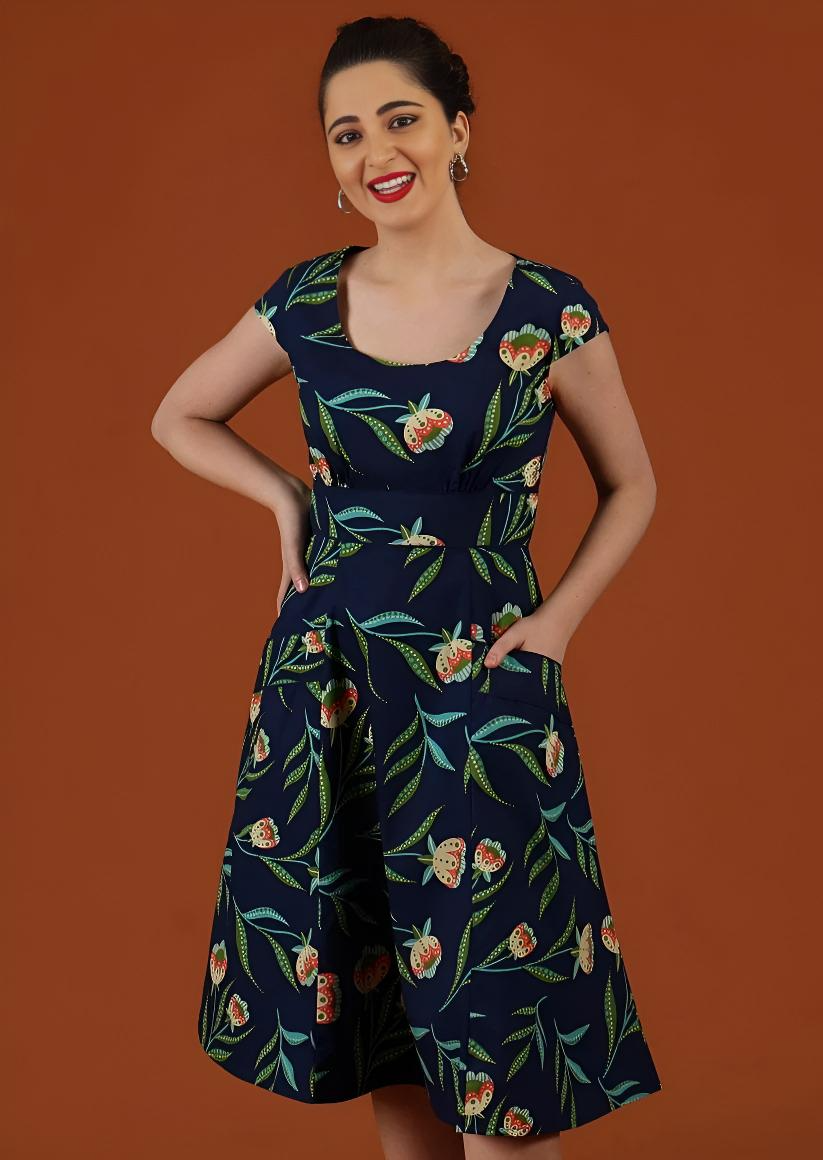 Scarlett Dress Midnight Reverie