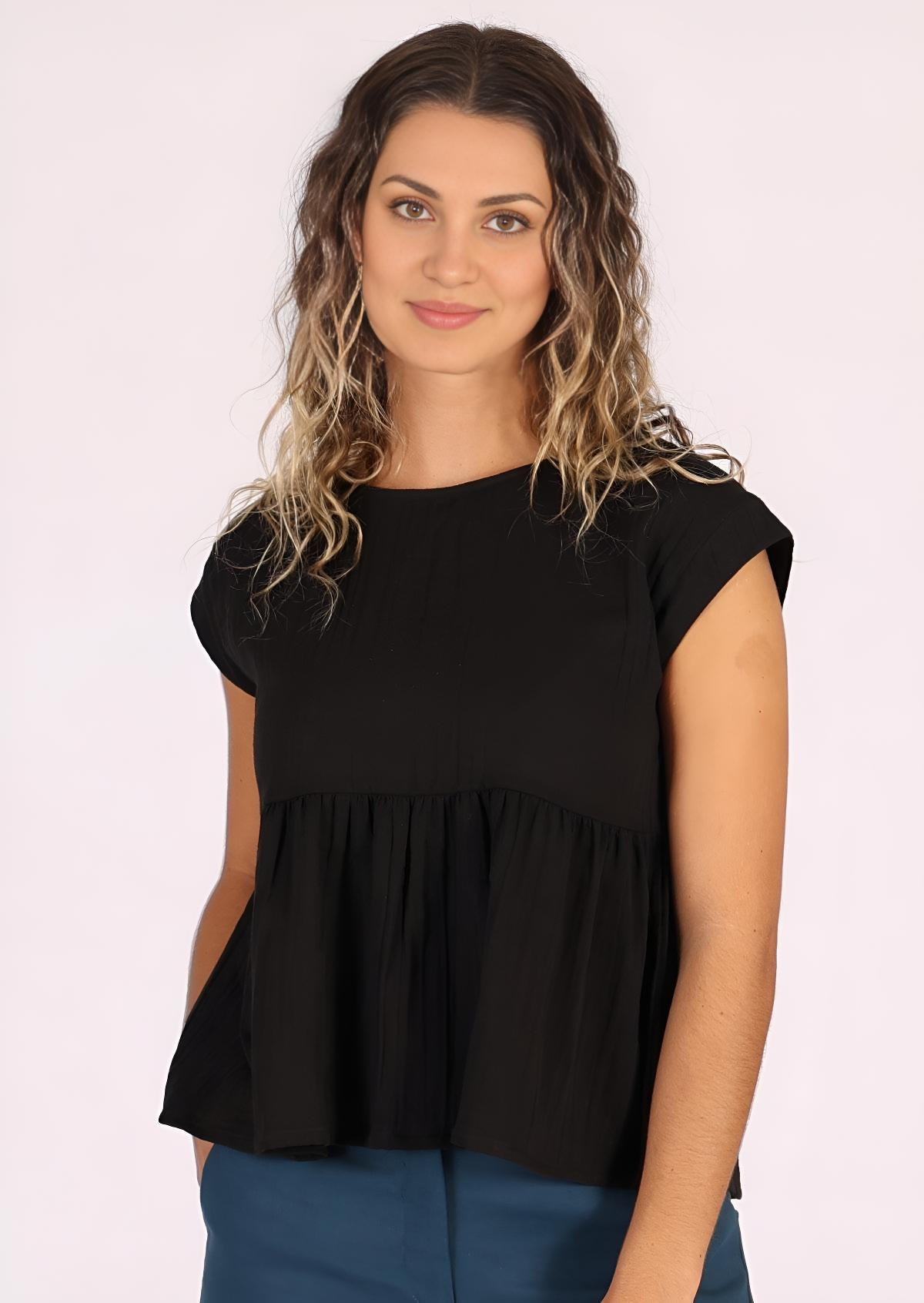 Thrills Top Black