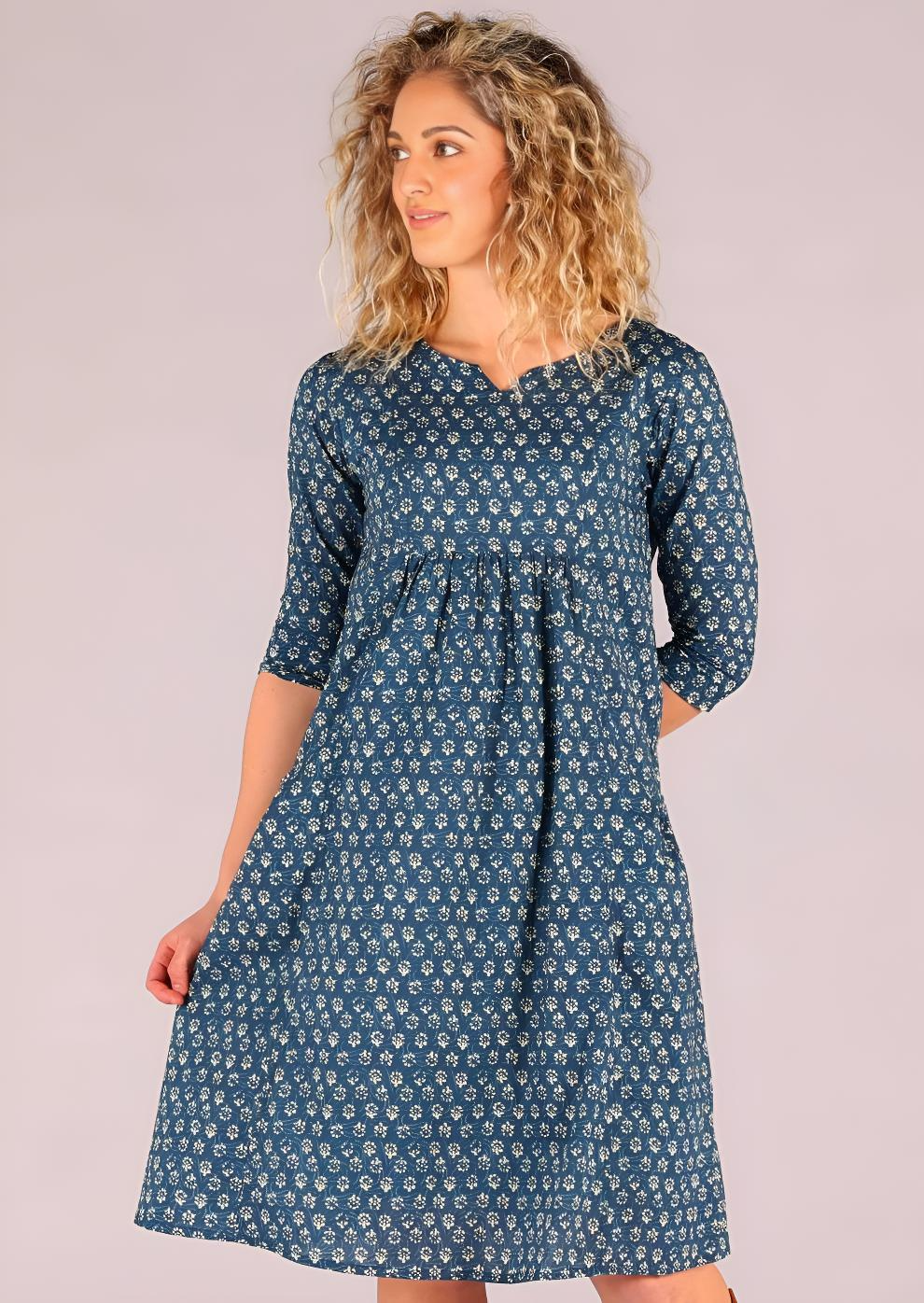 Tilda Dress Bluebell
