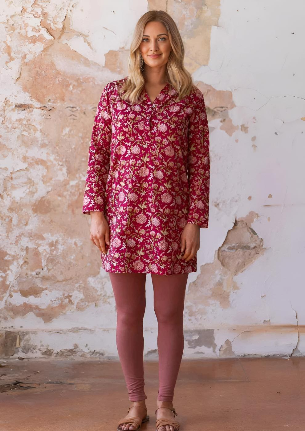 Torvi Tunic Cranberry