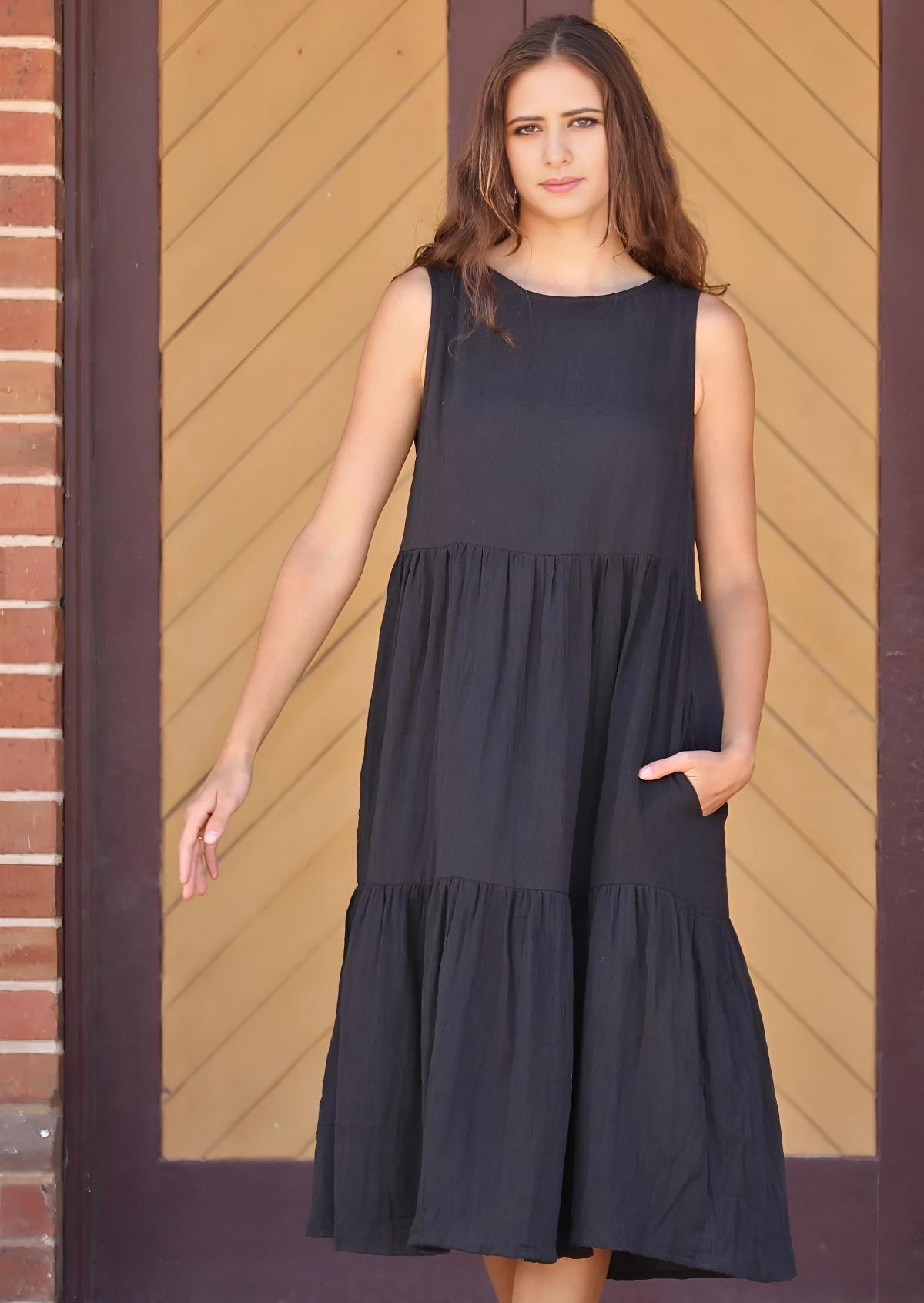 Tully Dress Black