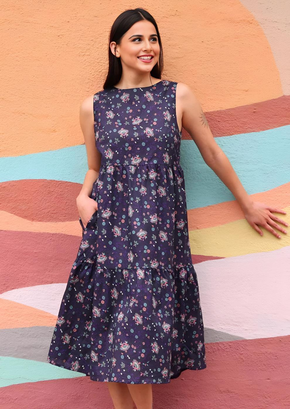 Tully Dress  Eventide