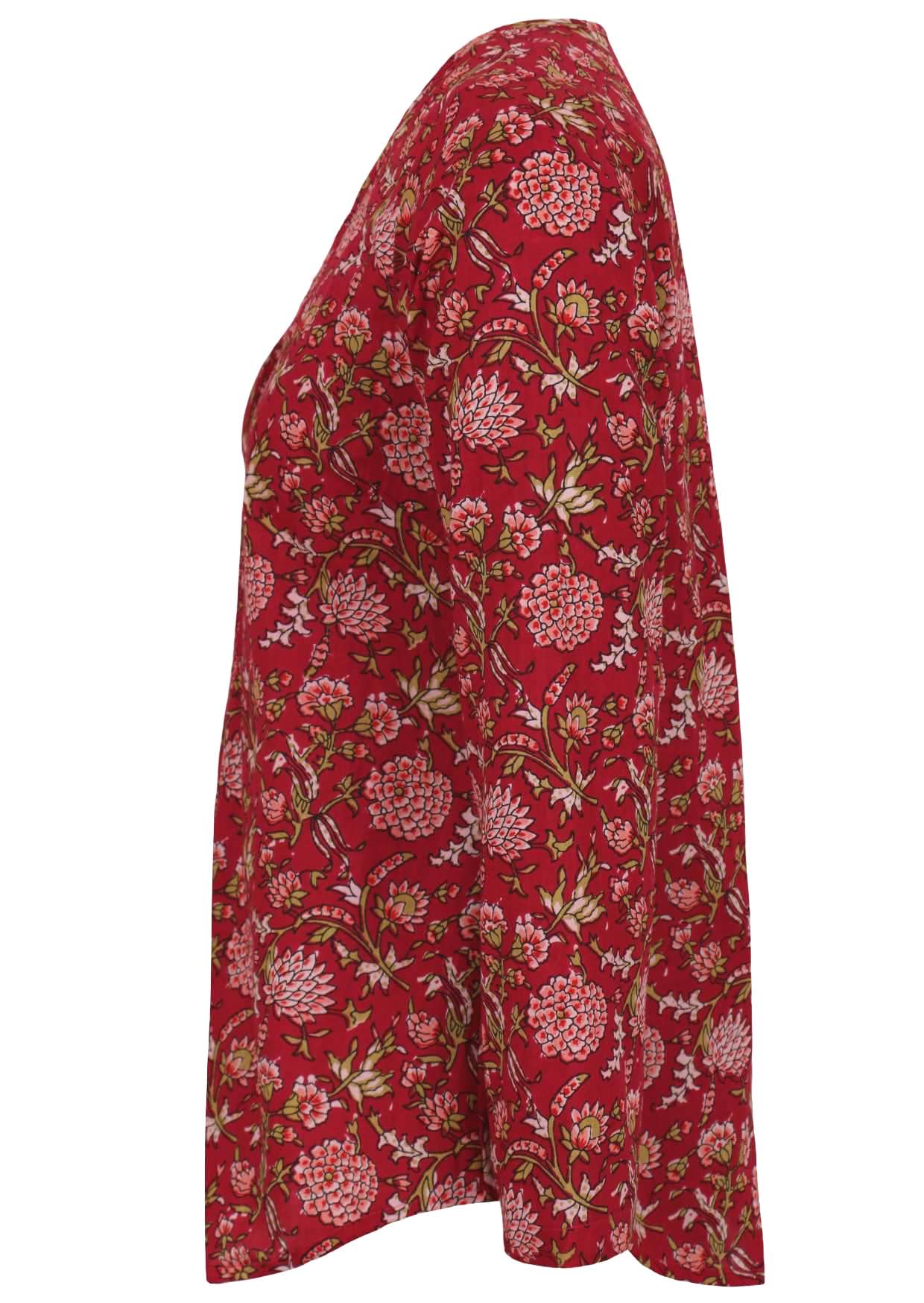 Tulsi Long Sleeve Top Cranberry