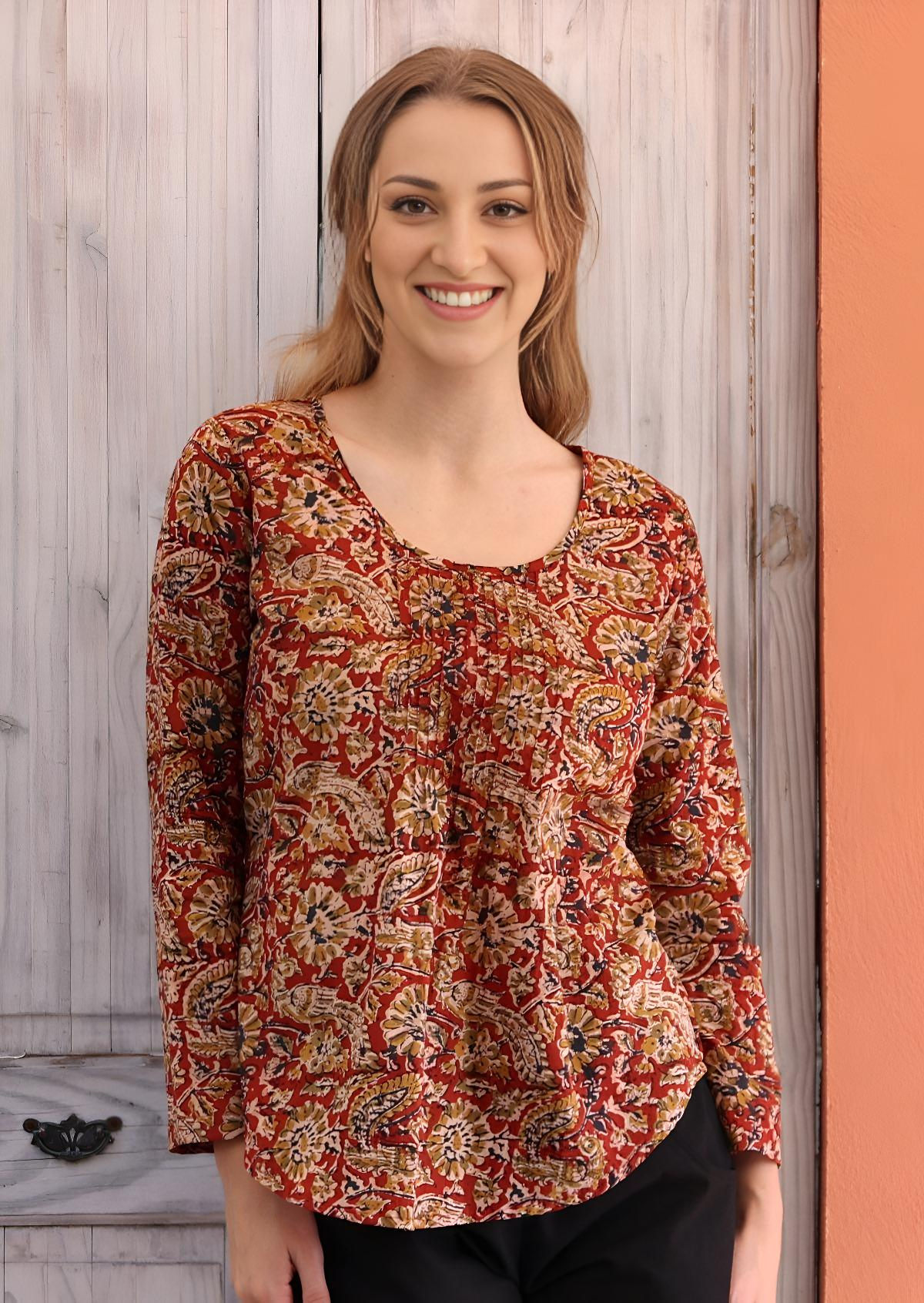 Tulsi Long Sleeve Top Mayur