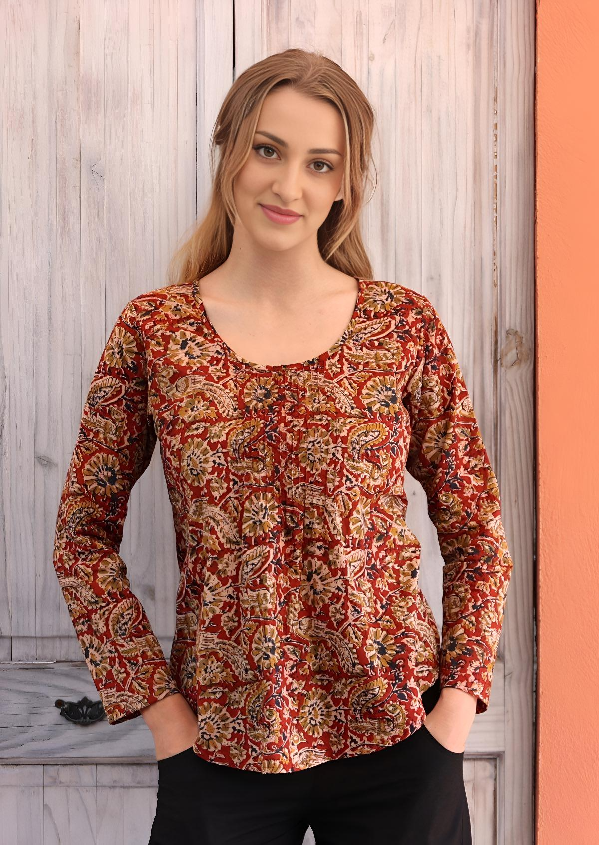 Tulsi Long Sleeve Top Mayur