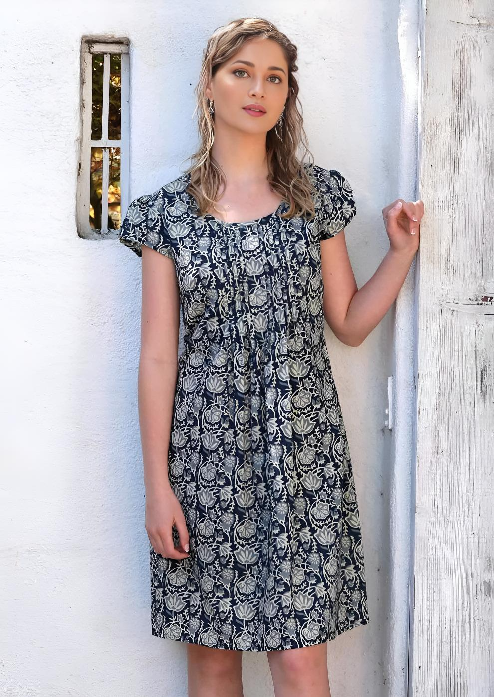 Tulsi Dress Indigo