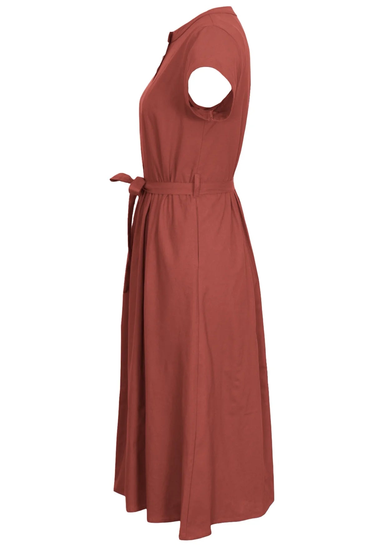 Vivien Dress Burnt Henna