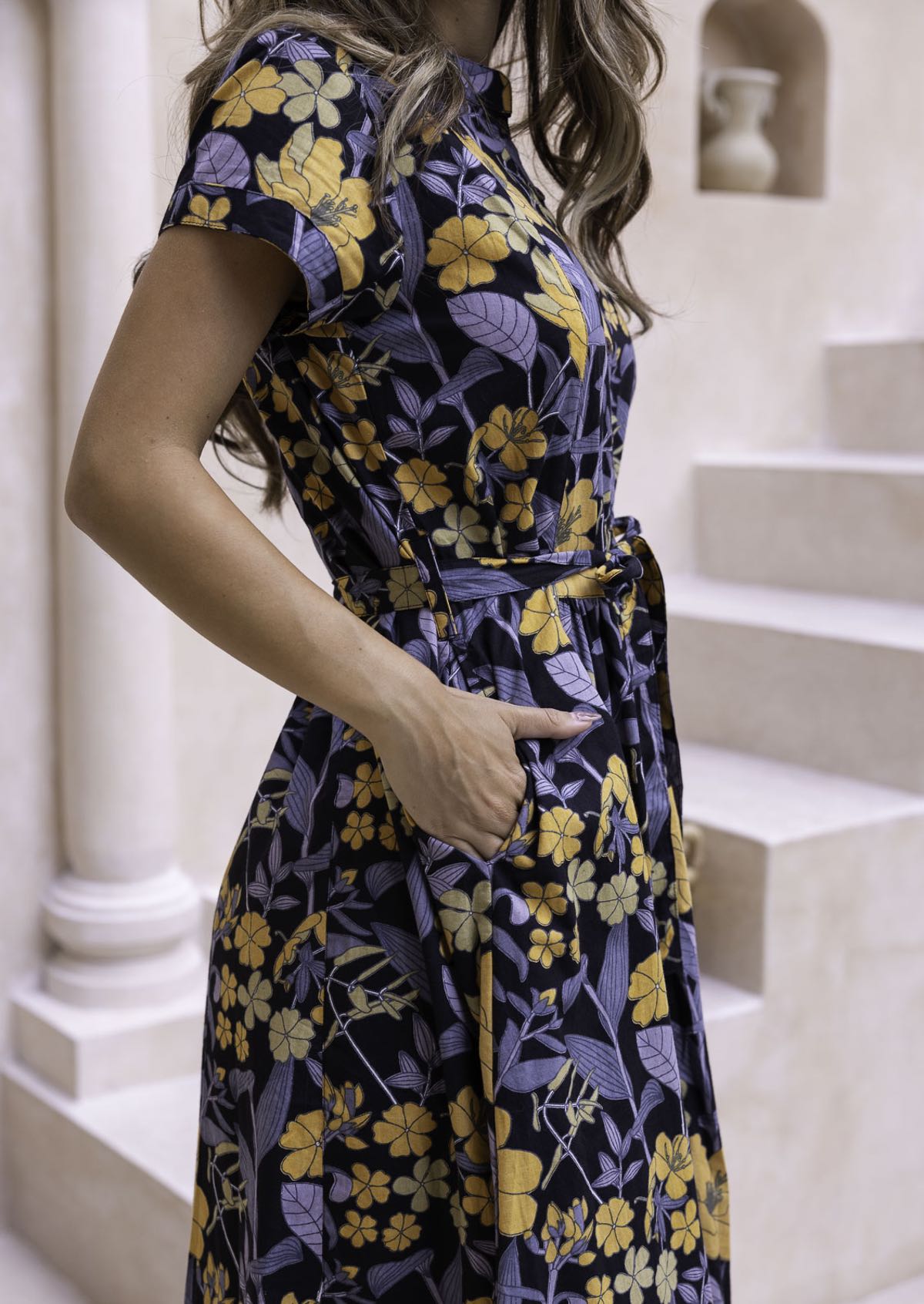 Vivien Dress Night Shade