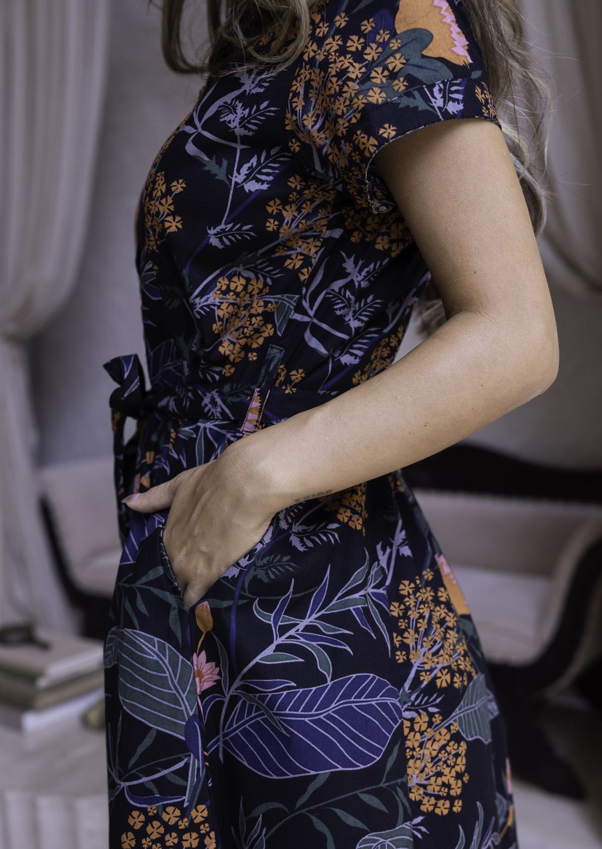 Vivien Dress Queen Protea