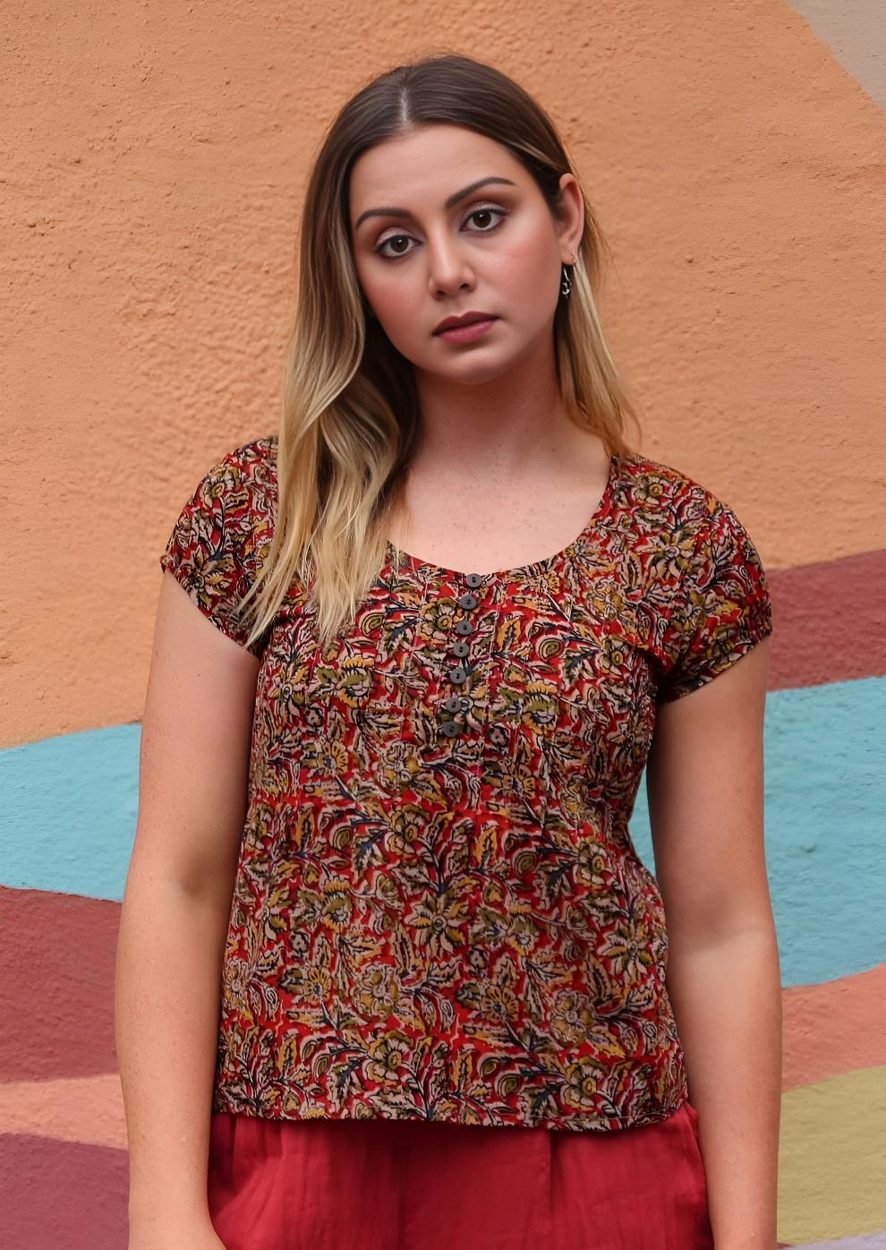 Yasmin Top Wild Spice