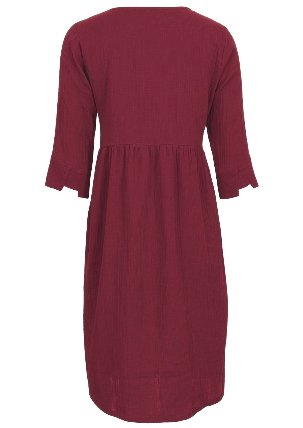 Zoey Dress Tibetan Red