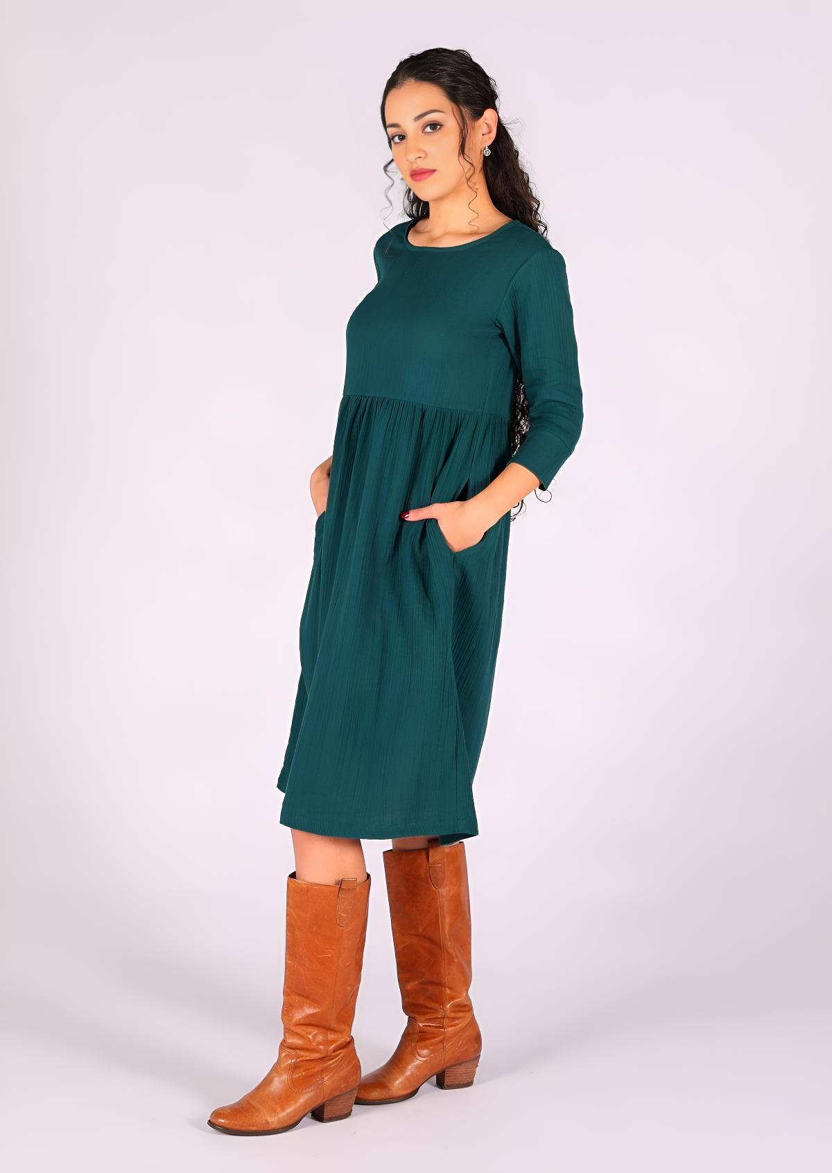 Zoey Dress Teal
