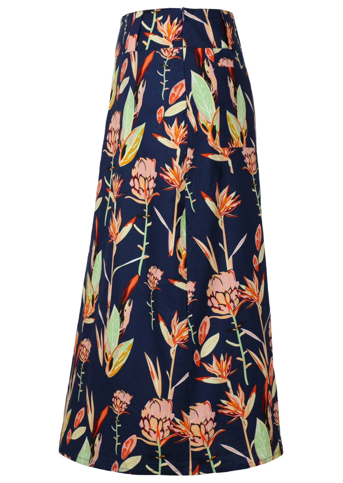 Belt Loop Skirt Bird of Paradise