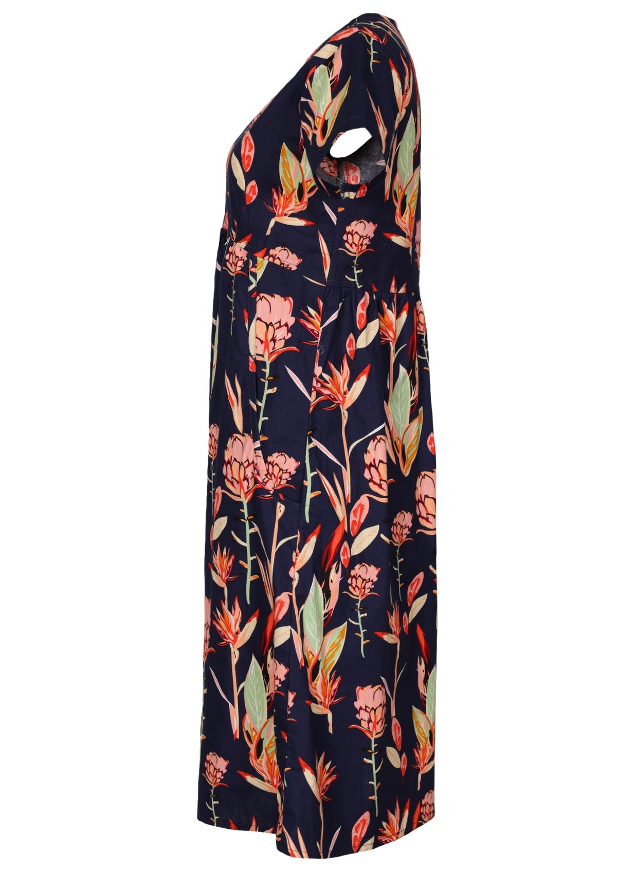 Etta Dress Bird of Paradise