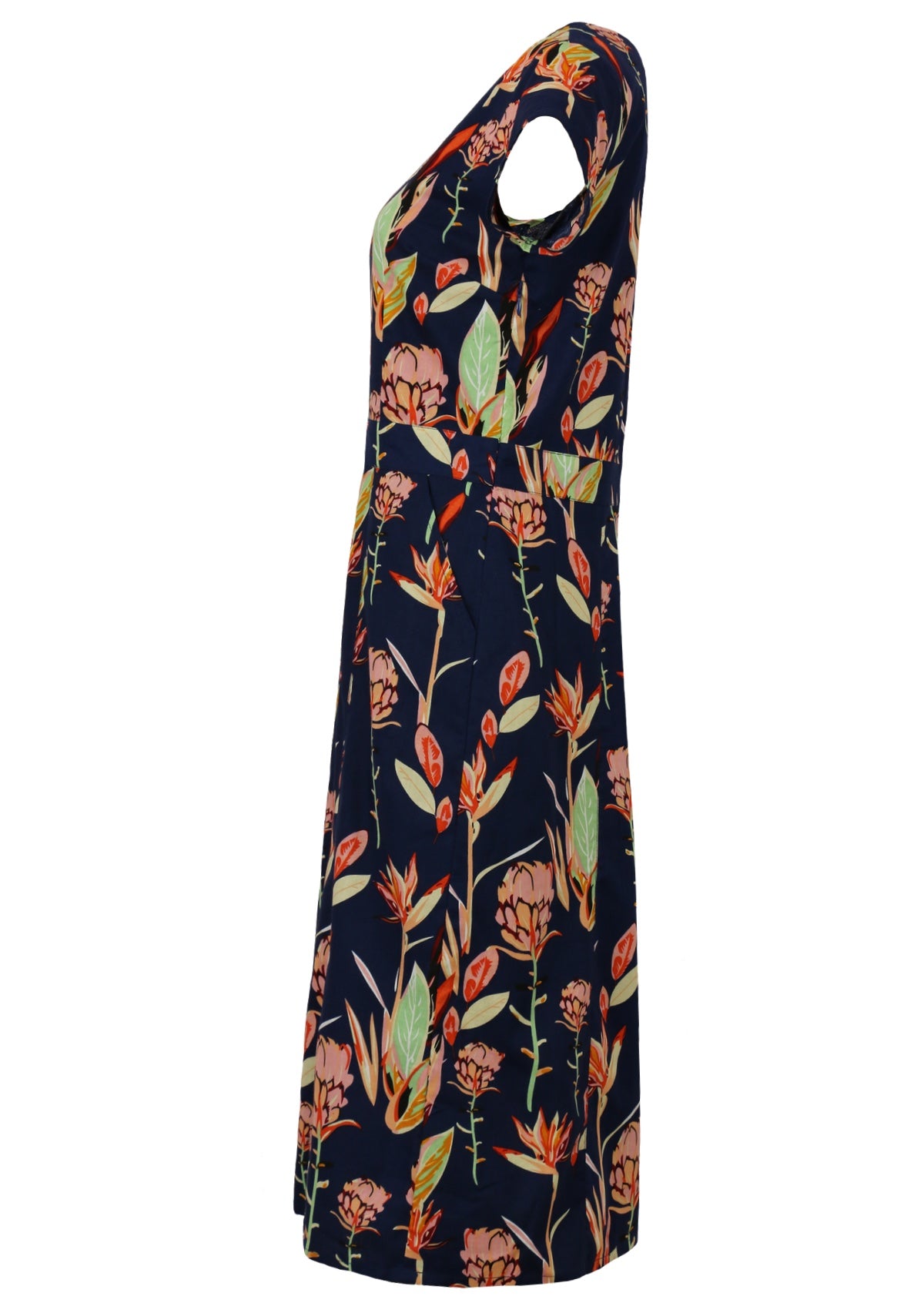 Nina Dress Bird of Paradise