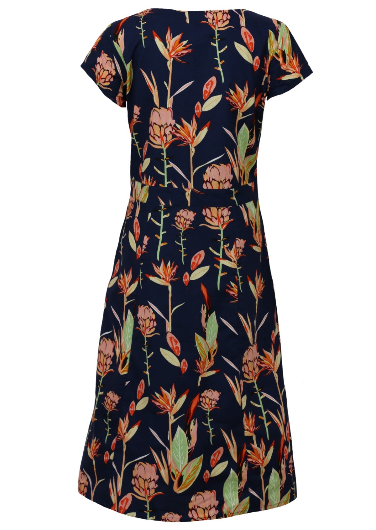 Nina Dress Bird of Paradise