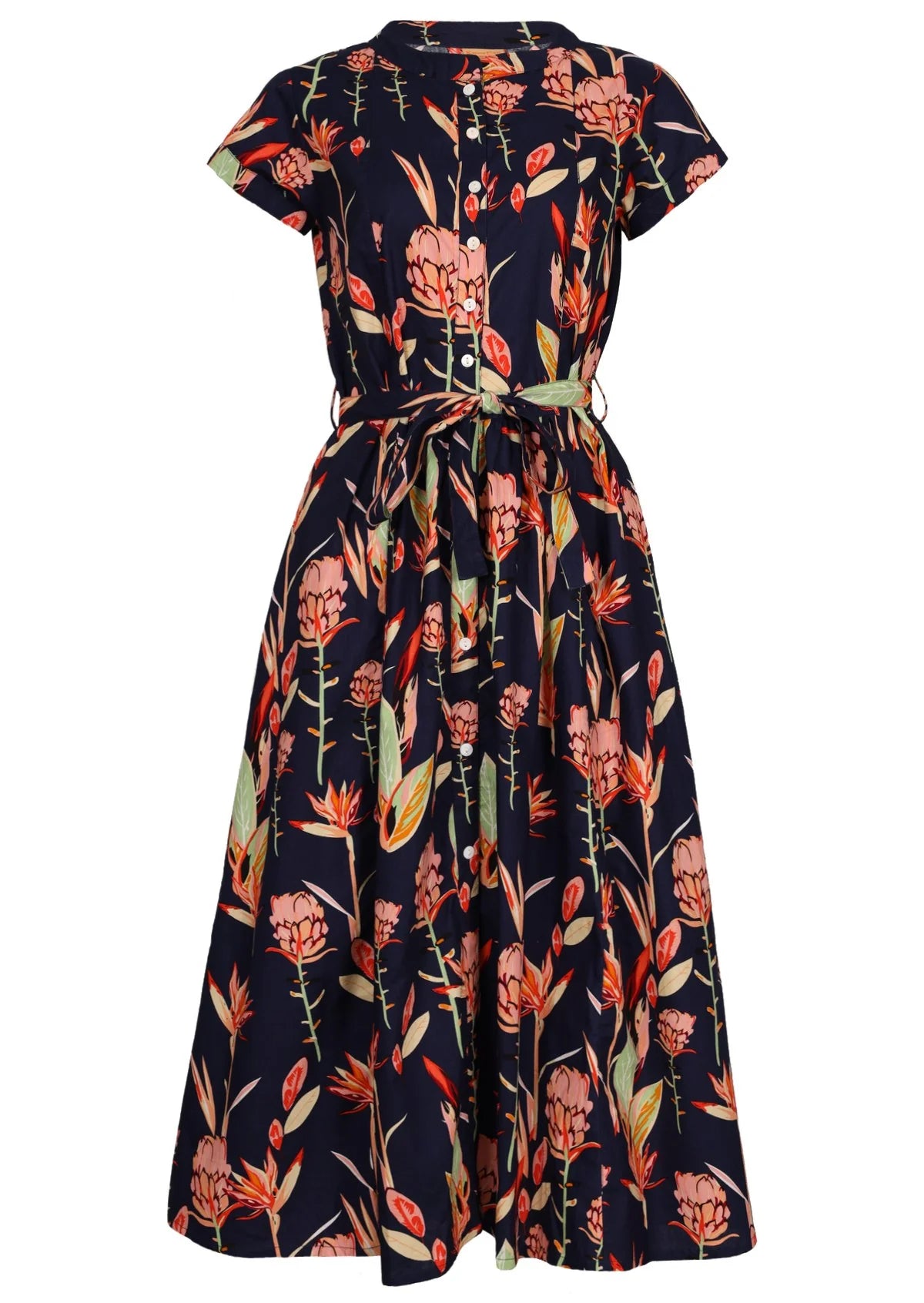 Vivien Dress Bird of Paradise