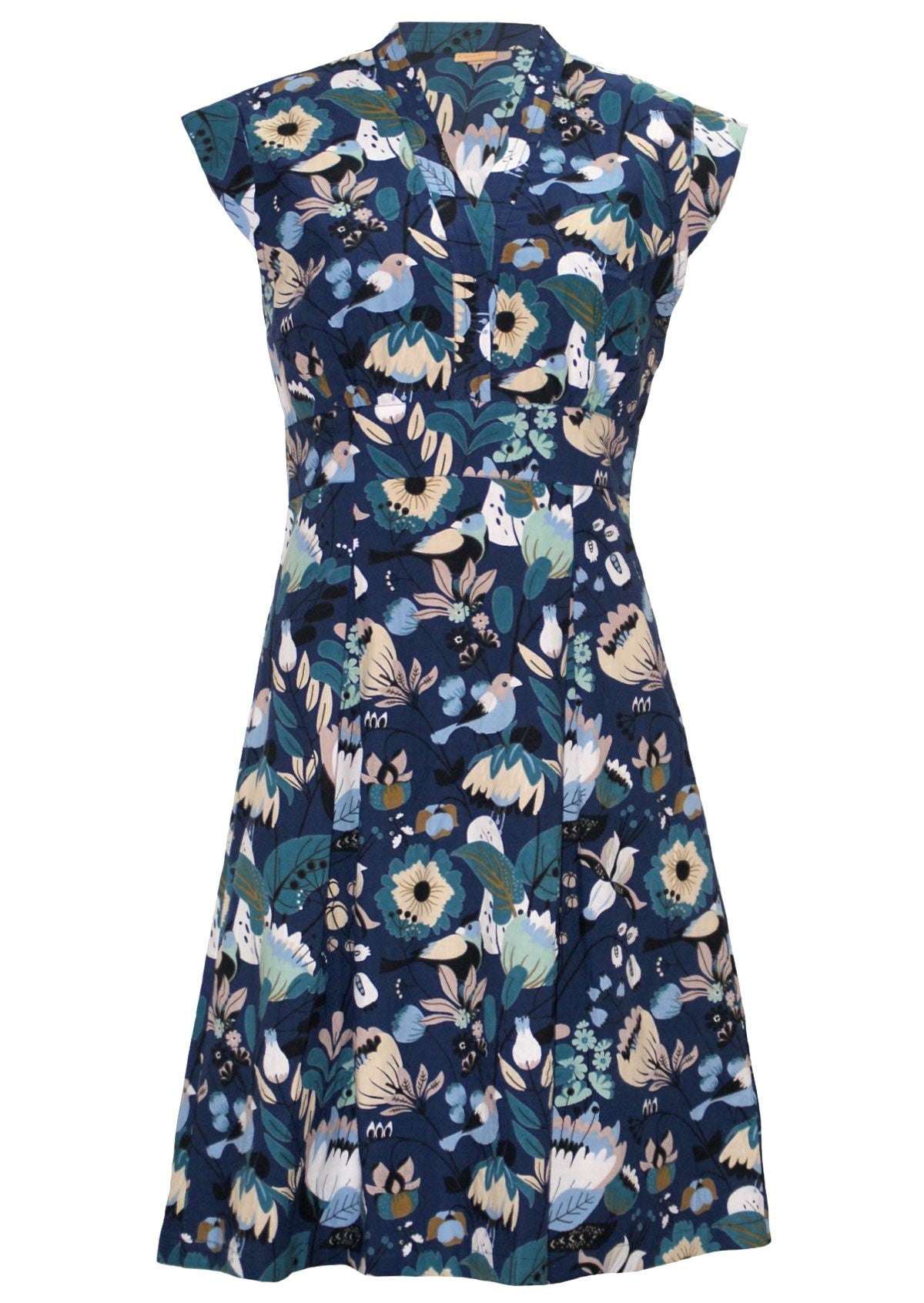 100% Cotton A-line Womens Dress