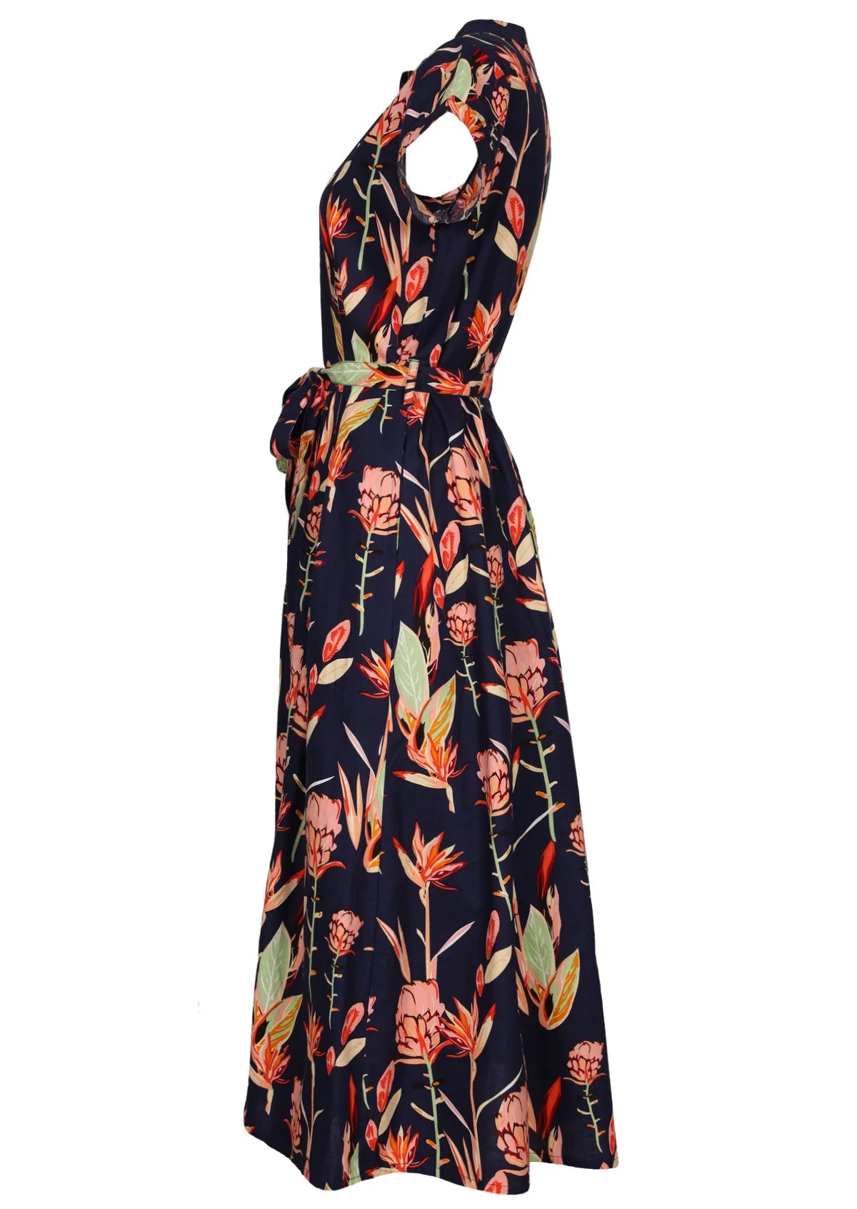 Vivien Dress Bird of Paradise