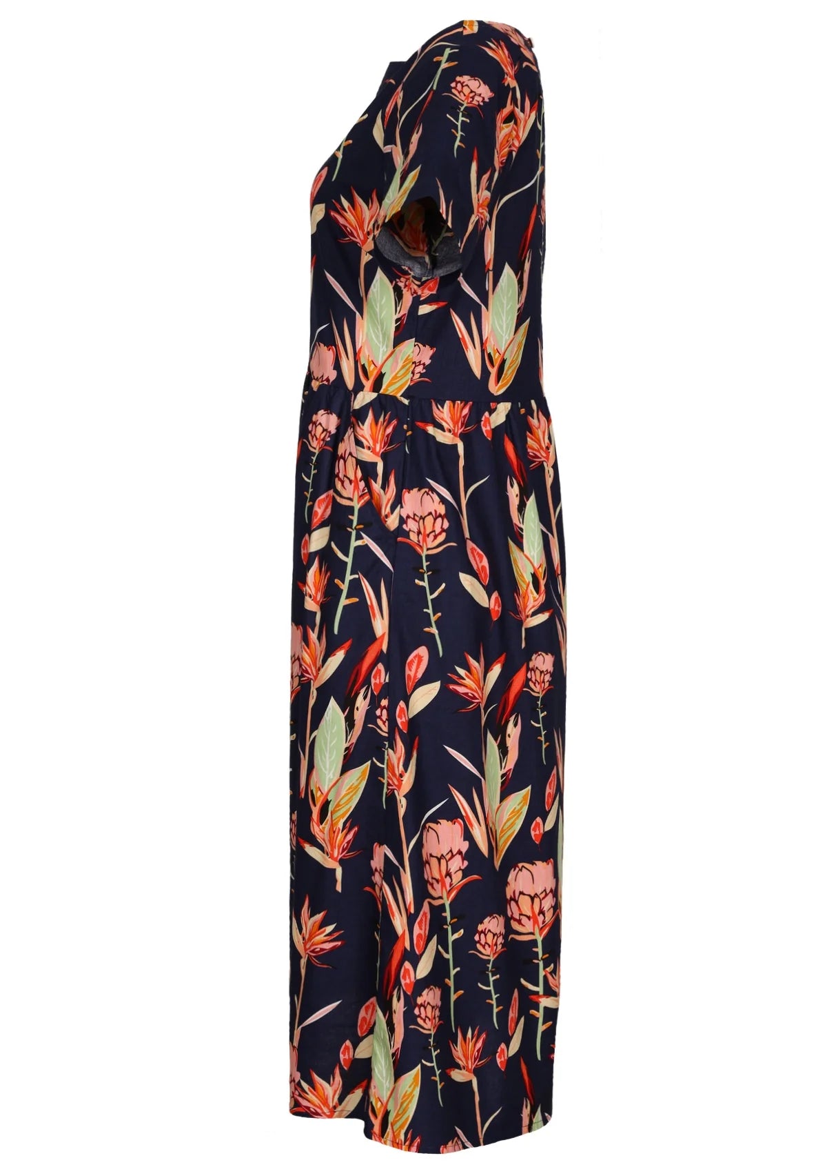 Maddison Dress Bird of Paradise