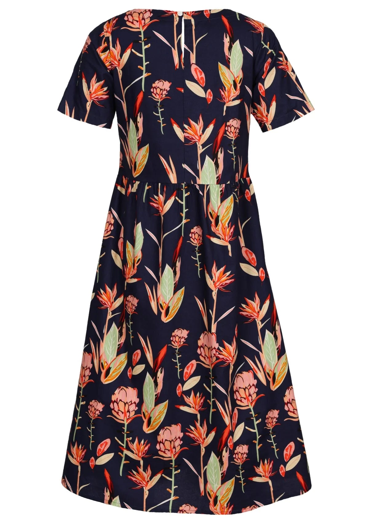 Maddison Dress Bird of Paradise