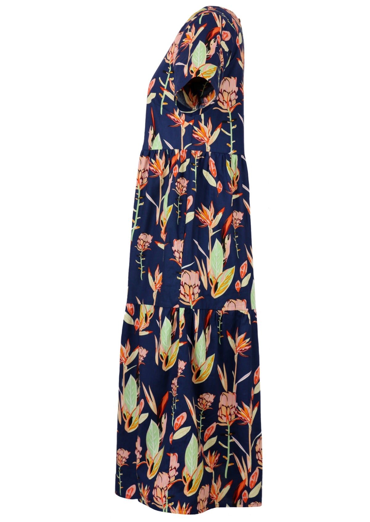 Claudia Dress Bird of Paradise