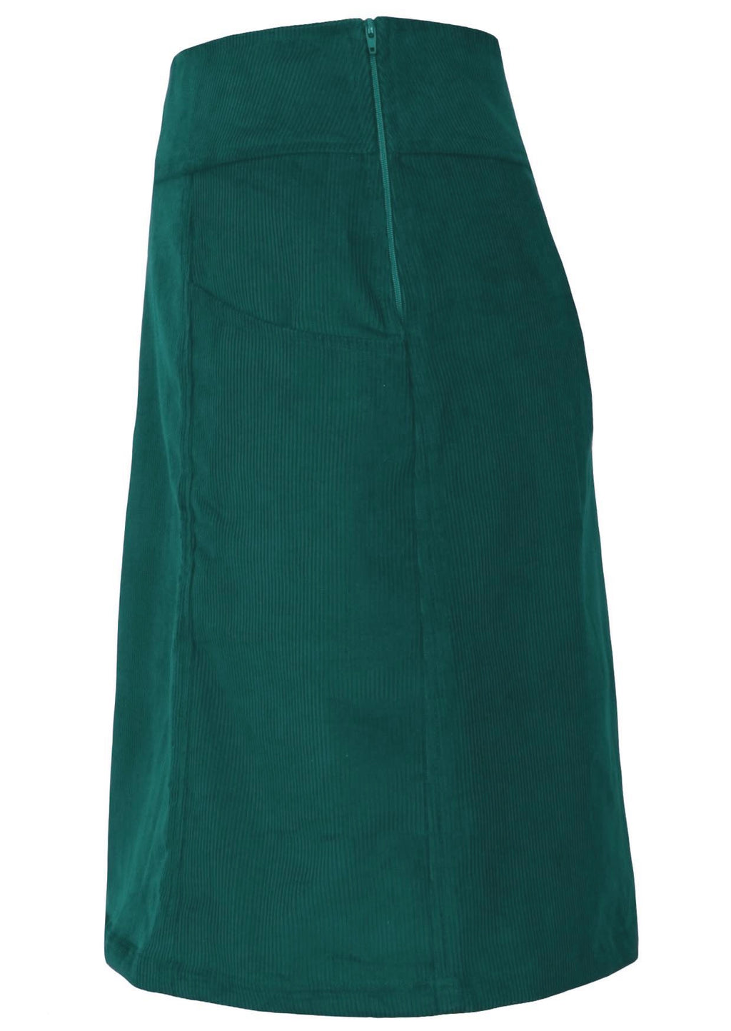 Aalia Skirt Corduroy Teal