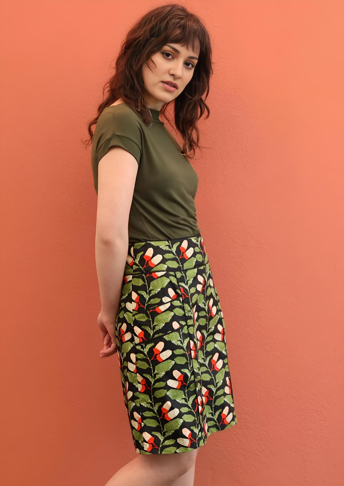 Aalia Skirt Oak