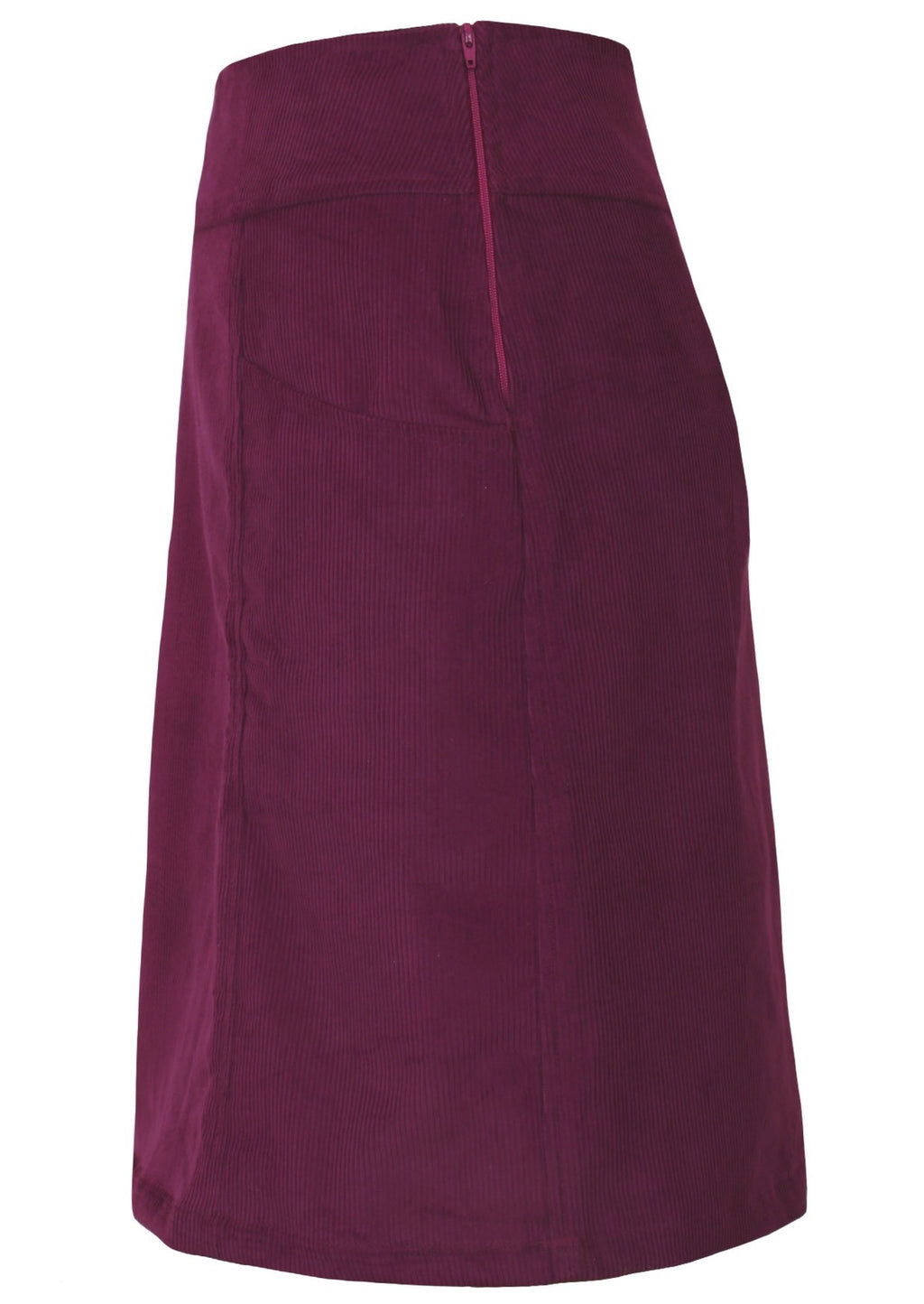 Aalia Skirt Corduroy Plum