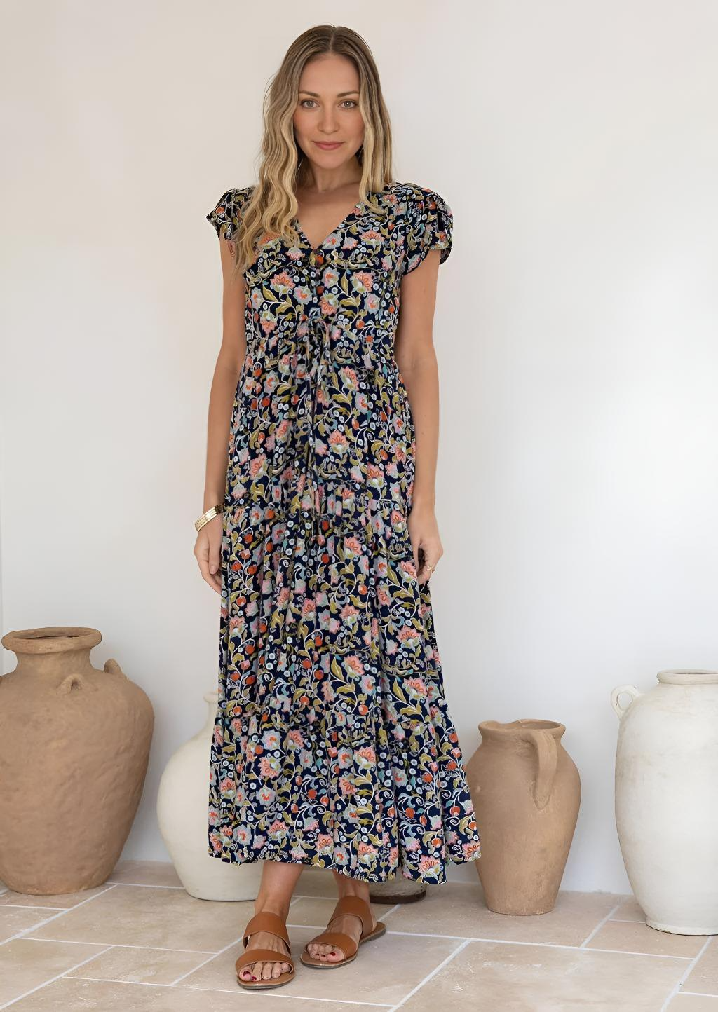 Acacia Maxi Dress Lilly Lane