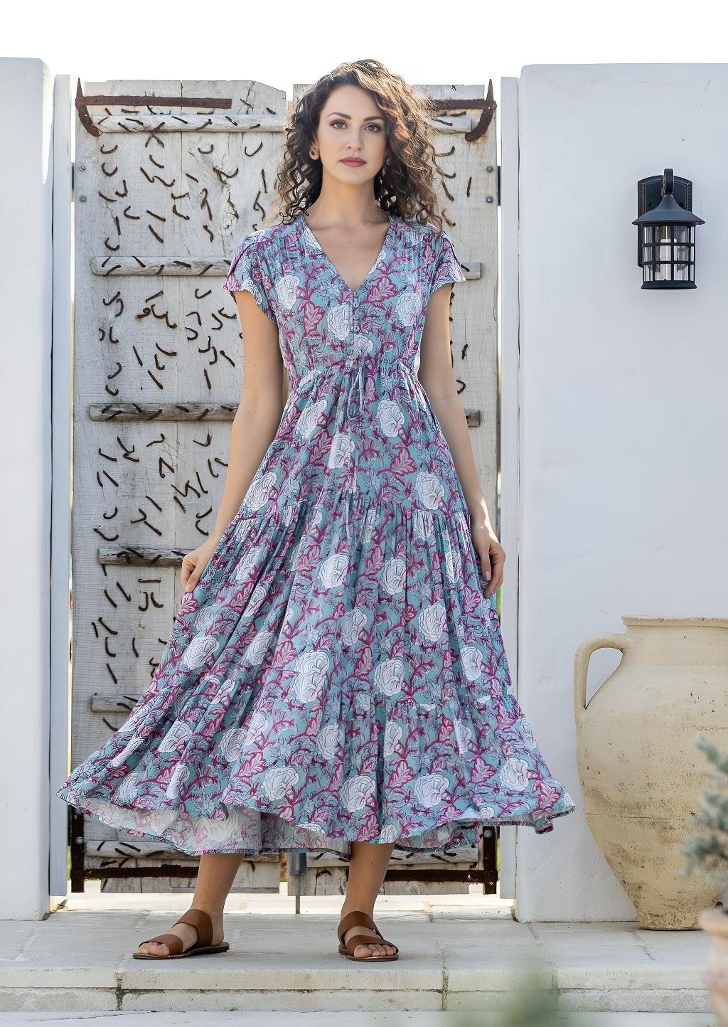 Acacia Maxi Dress Mangolia