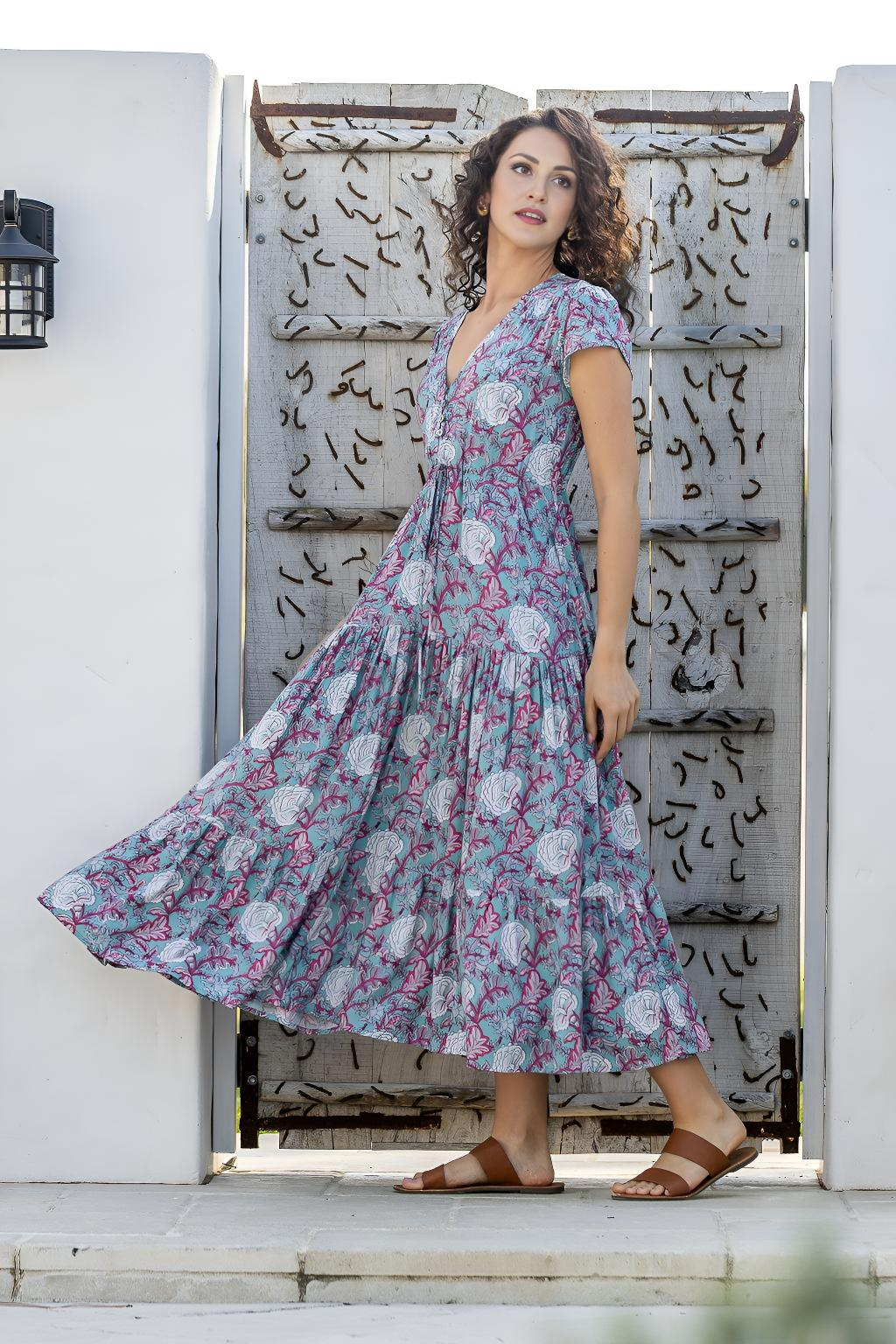 Acacia Maxi Dress Mangolia