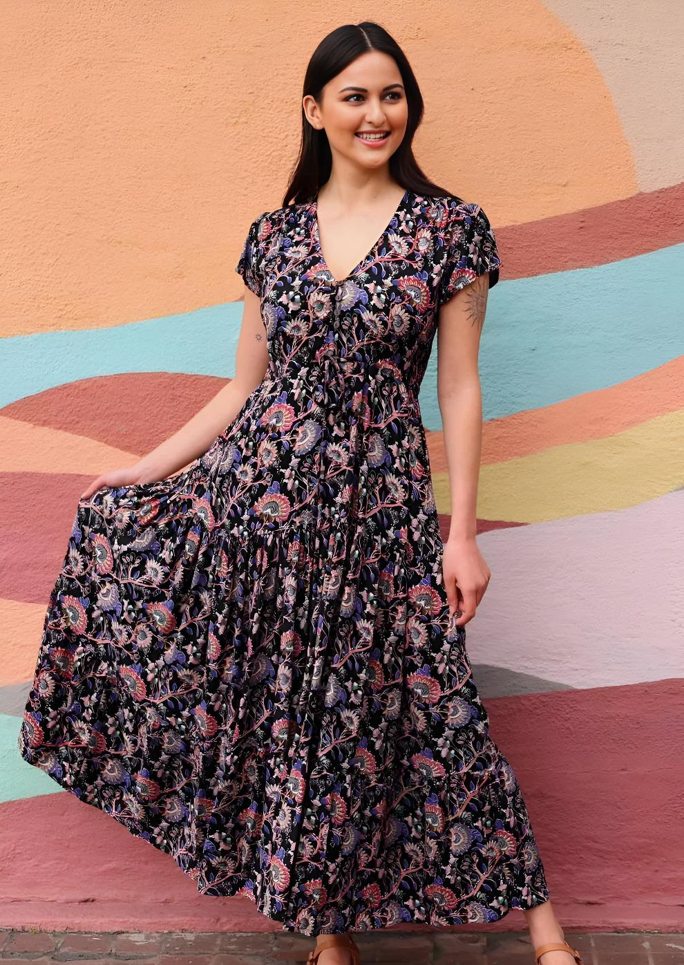 Acacia Maxi Dress Orchid
