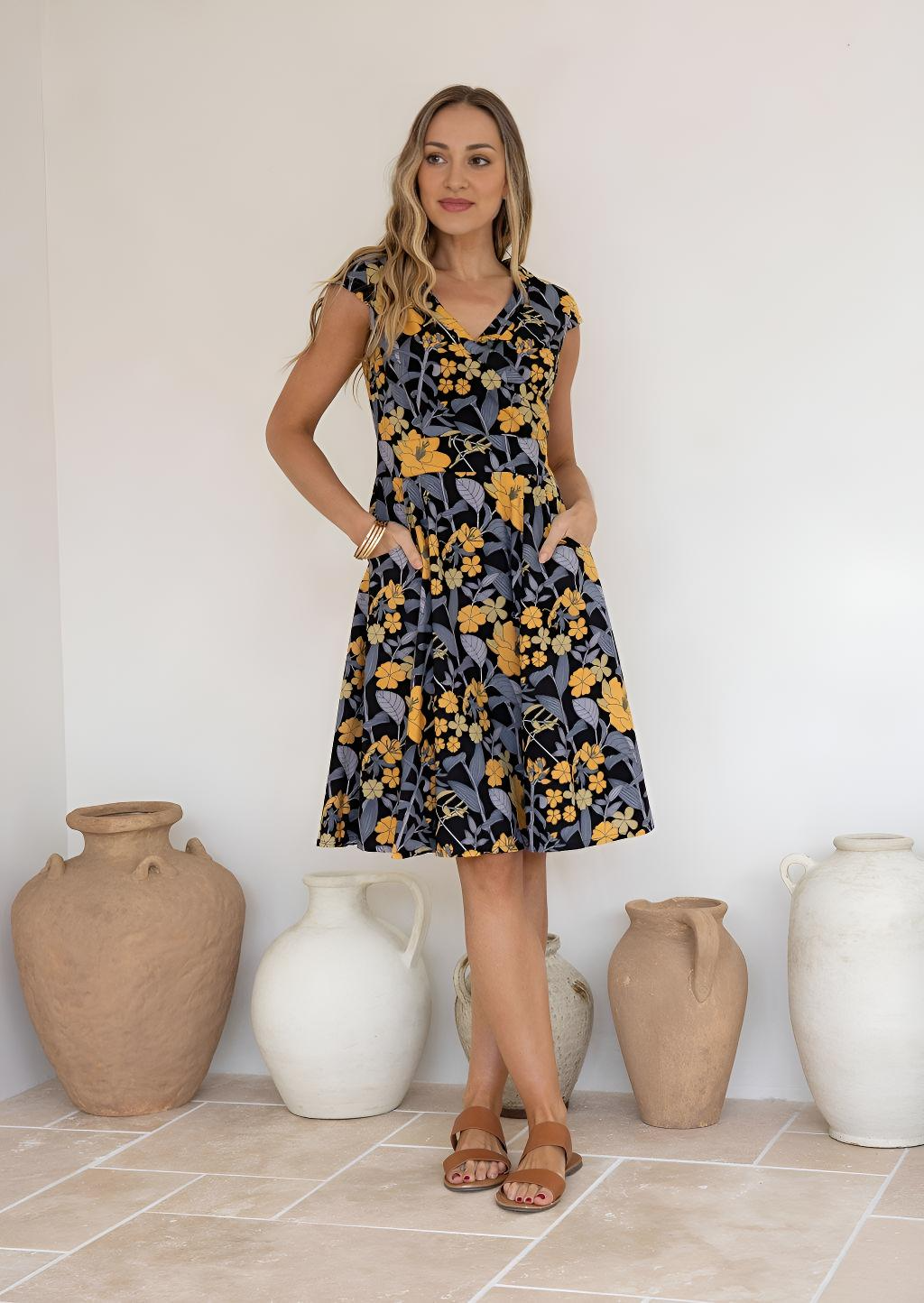 Alice Dress Night Shade