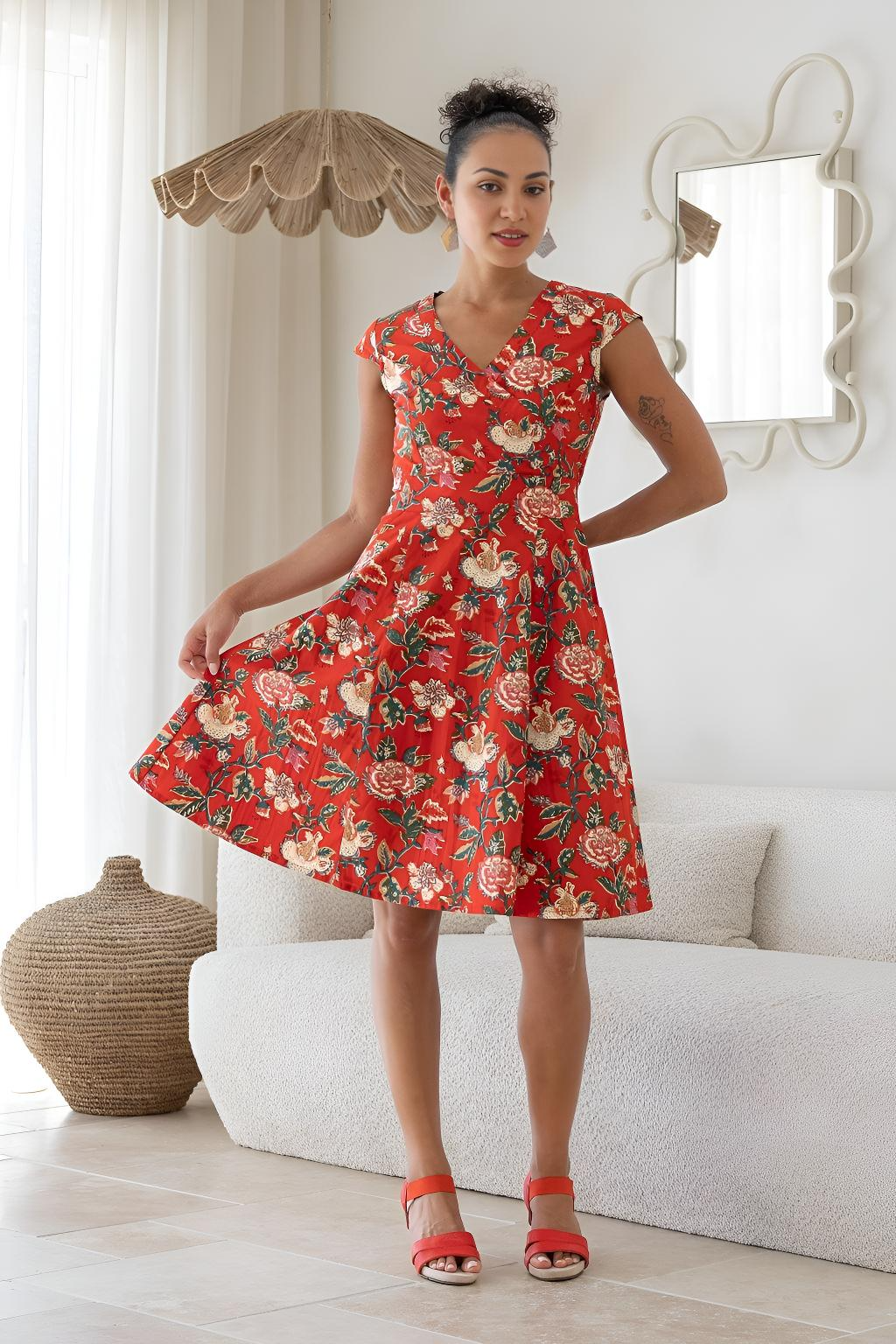 Alice Dress Mistlerose