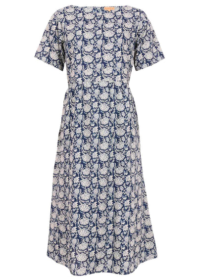 Mannequin front of dress. 