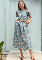 August Dress Poppy