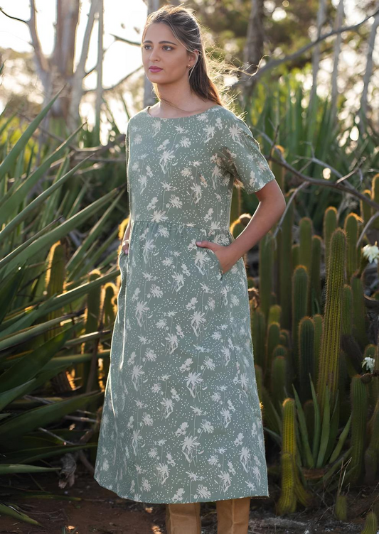 August Dress Cascade