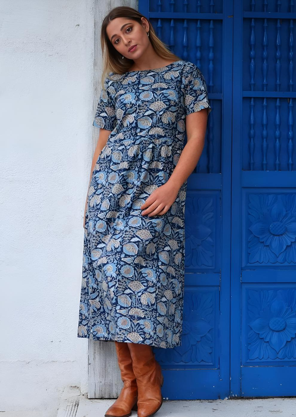 August Dress Dahlia