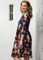 Avery Dress Bird of Paradise