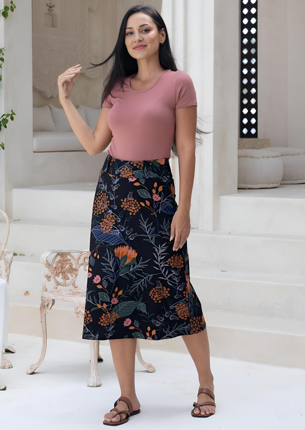 Belt Loop Skirt Queen Protea