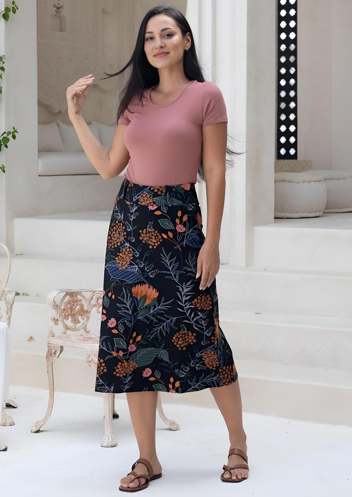 Belt Loop Skirt Queen Protea