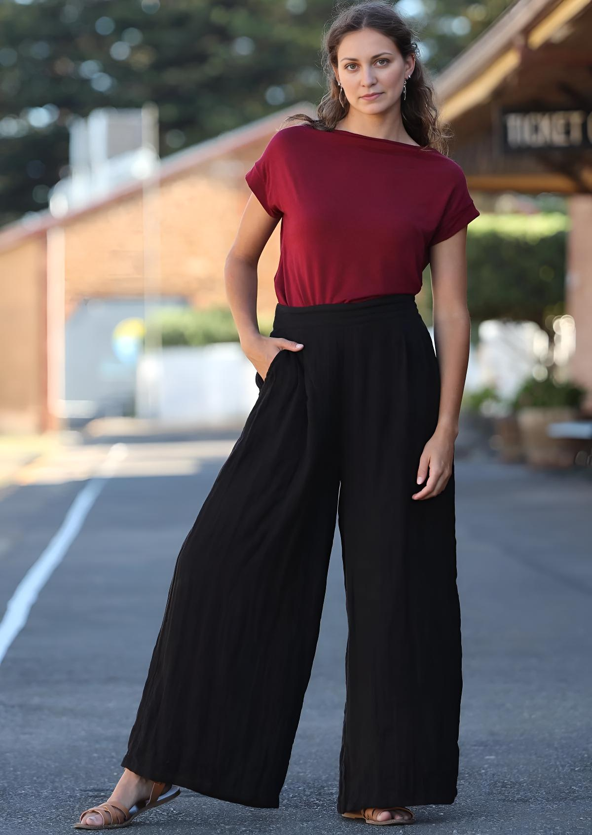 Jaya Pants Black