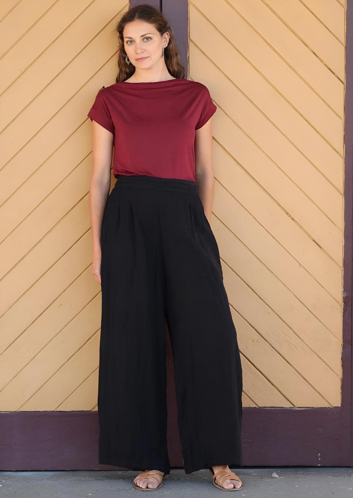 Jaya Pants Black