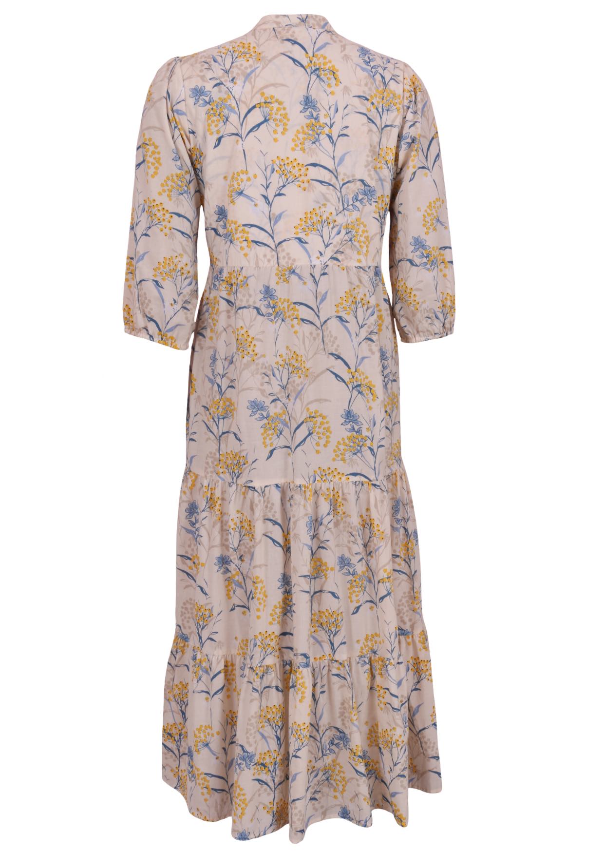 Tiered Maxi Dress Blue Acacia