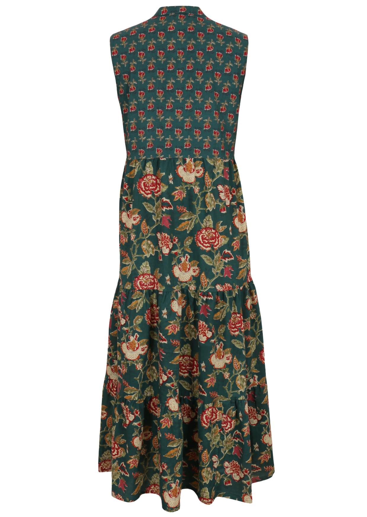 Boho Tiered Maxi Dress Wild Garland