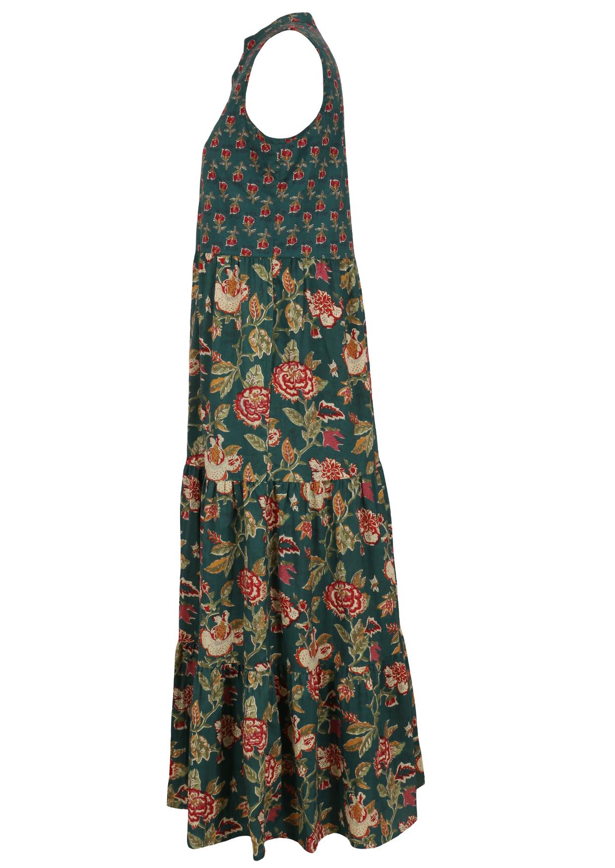 Boho Tiered Maxi Dress Wild Garland